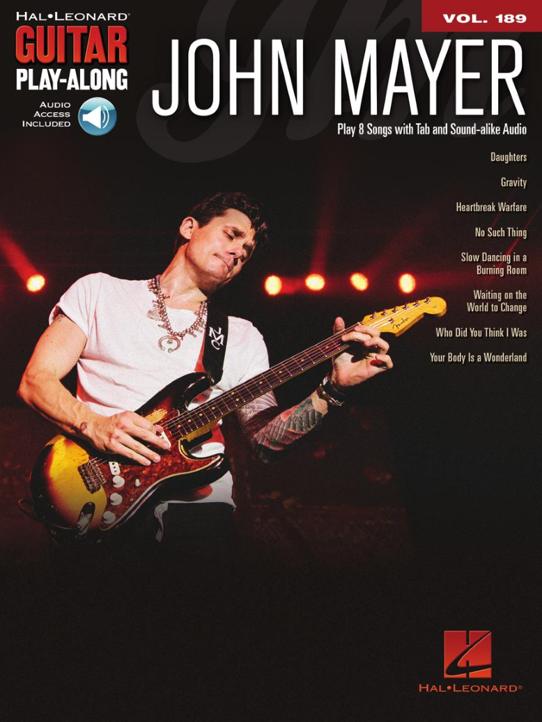 John Mayer Guitar Play Along Volume 189 Tab