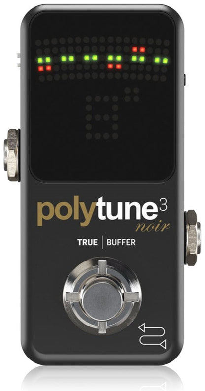 TC Electronic PolyTune 3 Noir Mini Polyphonic Tuning Pedal