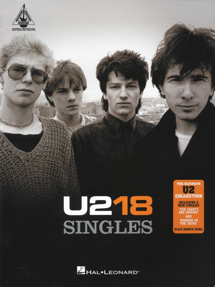 U2 18 Singles Recorded Version Guitar Tab