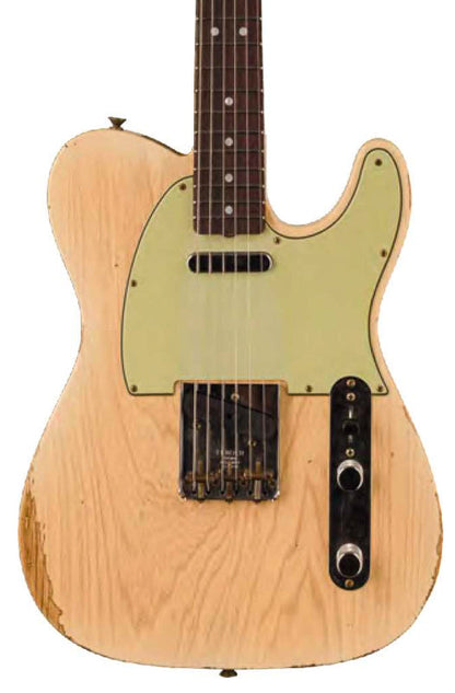 Fender Custom Shop 1964 Telecaster Relic, Rosewood Fingerboard in Natural Blonde