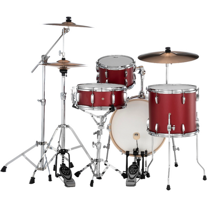 Pearl Midtown 4-Piece Compact Drum Kit in Matte Red