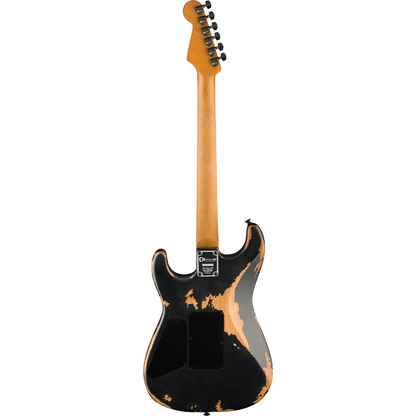 Charvel Pro Mod Relic San Dimas Style 1 HH FR PF in Weathered Black