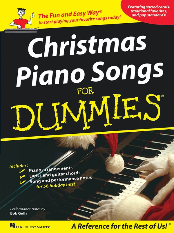 Christmas Piano Songs for Dummies PVG