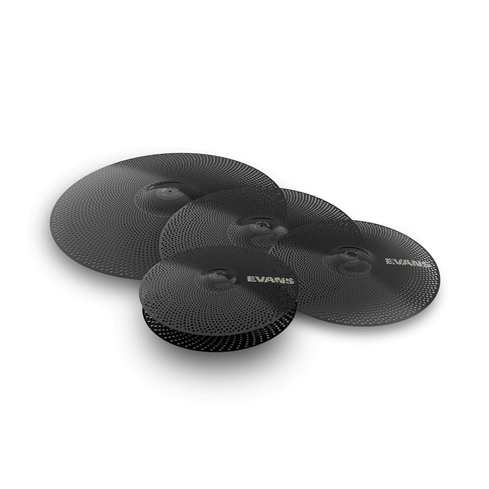 Evans dB One Mesh Drumhead Rock Tom Bass and Cymbal Pack