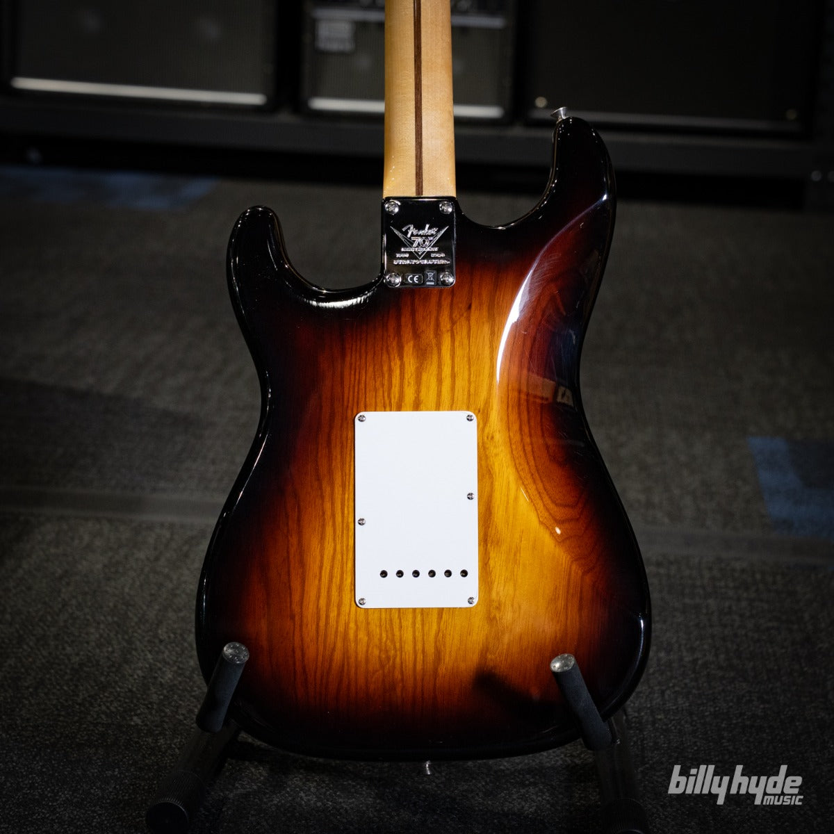 Fender Custom Shop Limited Edition 70th Anniversary 1954 Stratocaster NOS Electric Guitar in Wide-Fade 2-Color Sunburst