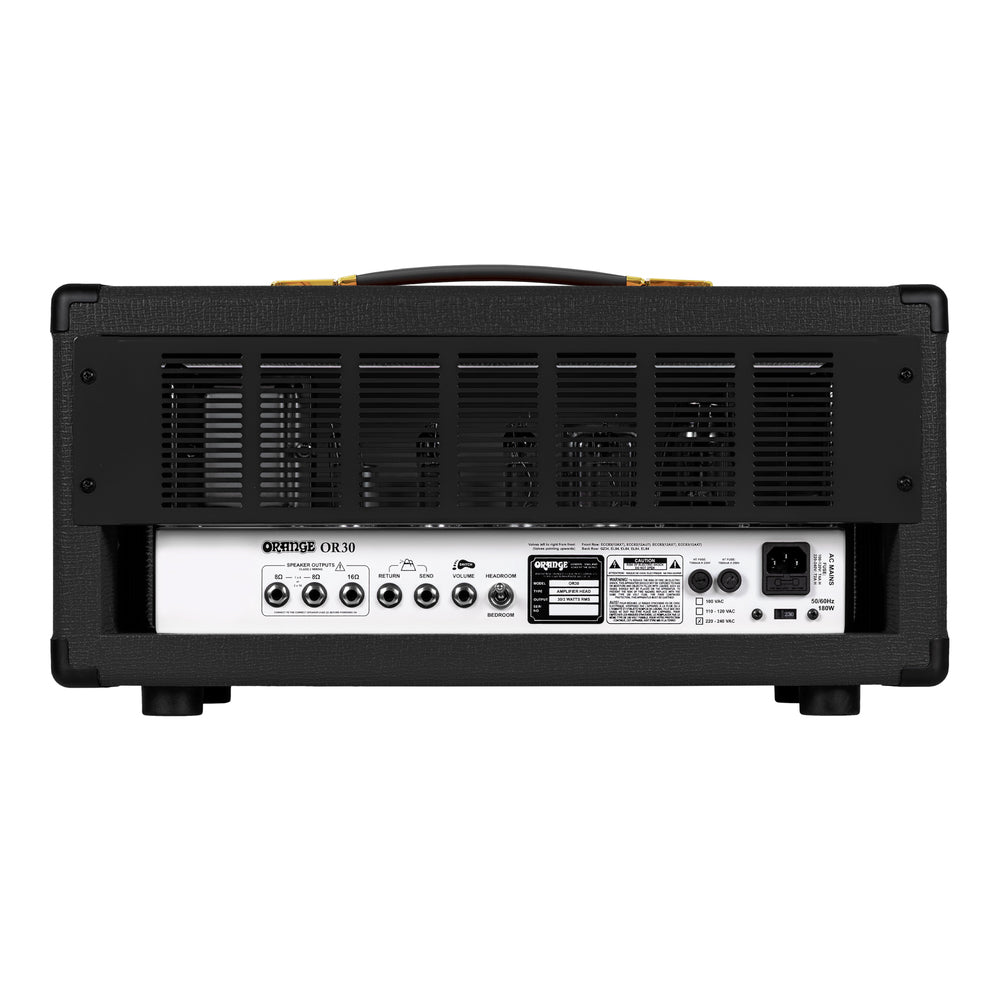 Orange OR30 30W Amp Head in Black