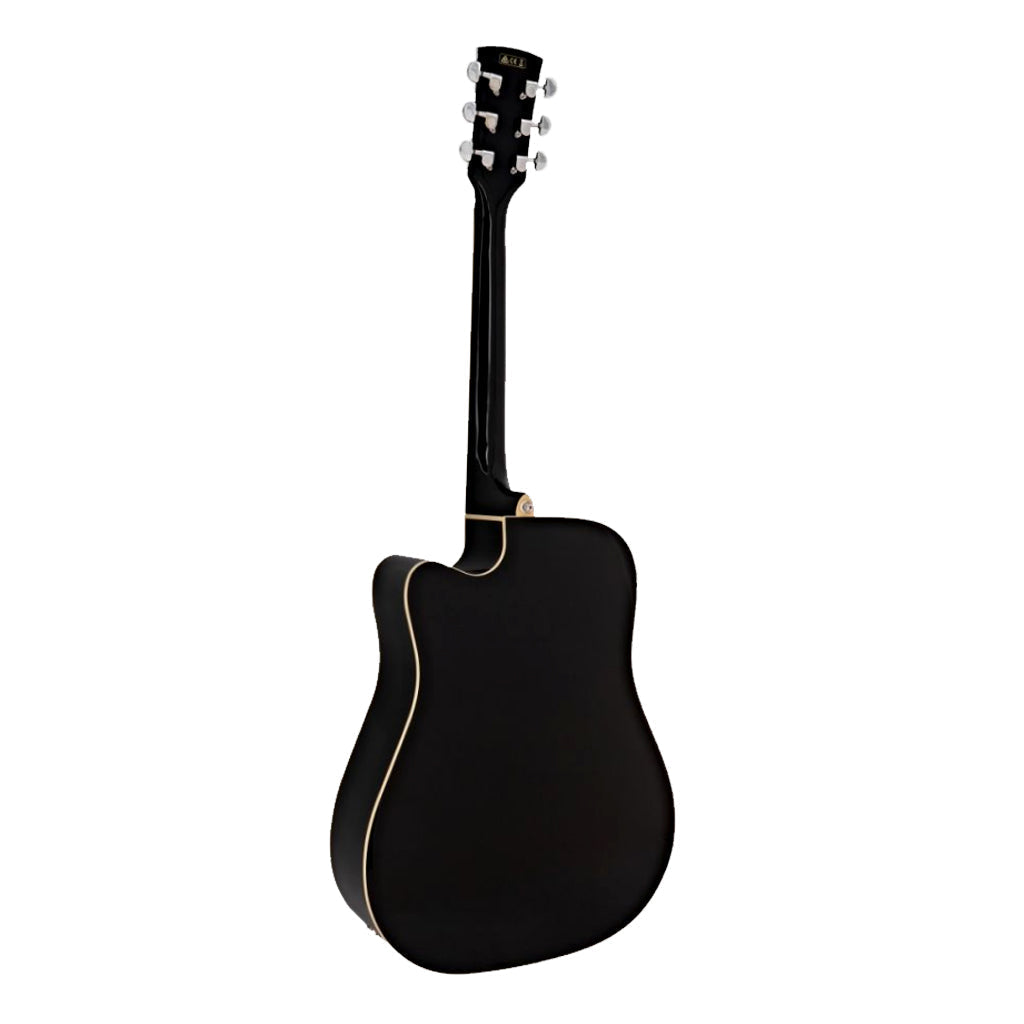 Ibanez PF15ECE Acoustic Guitar in Black High Gloss
