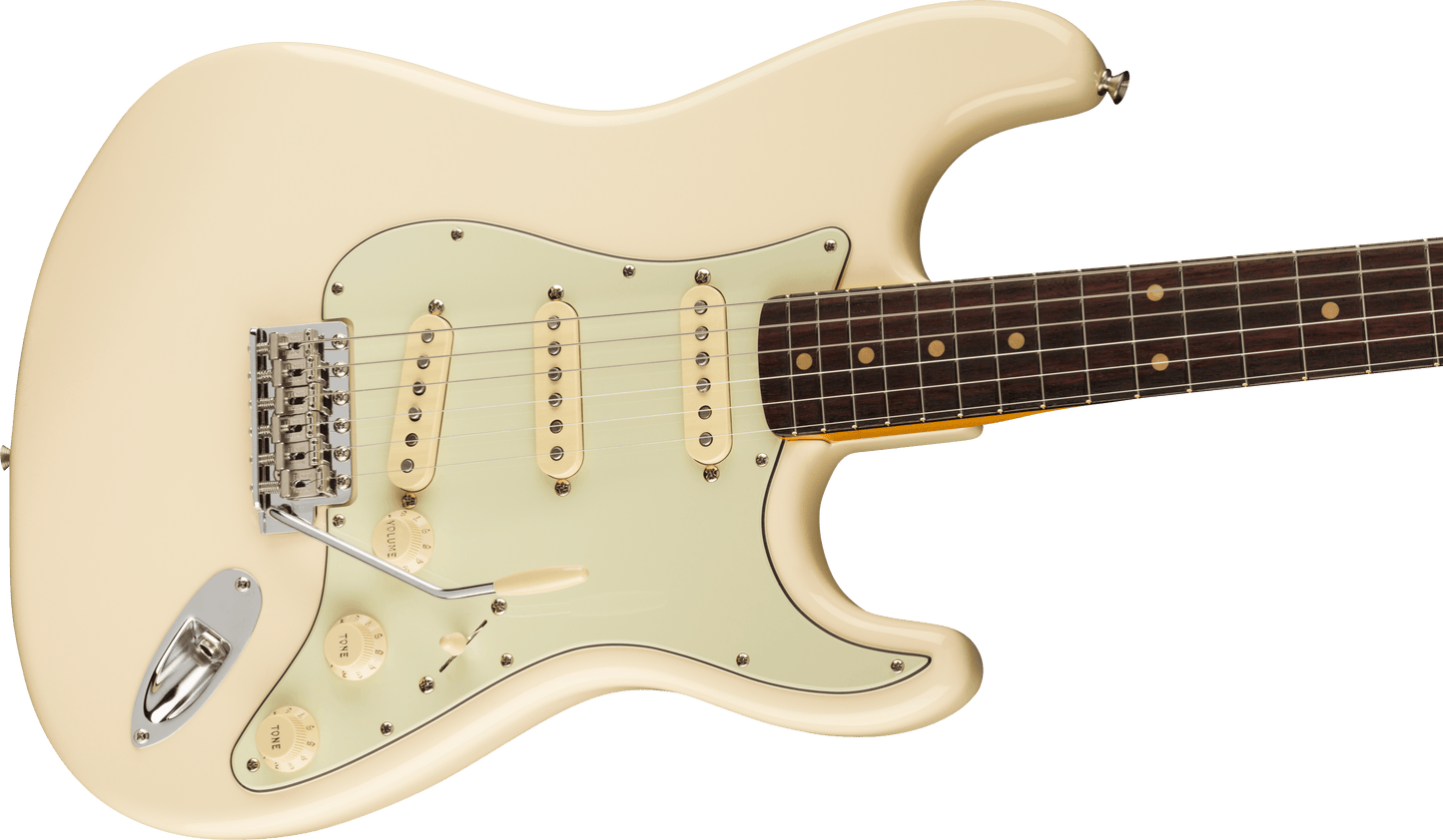 Fender American Vintage II 1961 Stratocaster, Rosewood Fingerboard in Olympic White