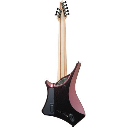 Ibanez A528 Multi Scale 8-String Electric Guitar in Coral Mirage