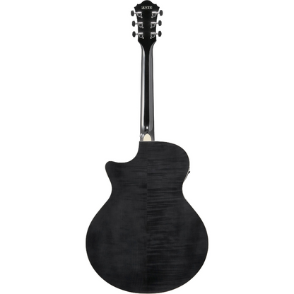 Ibanez AE170 Acoustic Electric Guitar in Transparent Black High Gloss