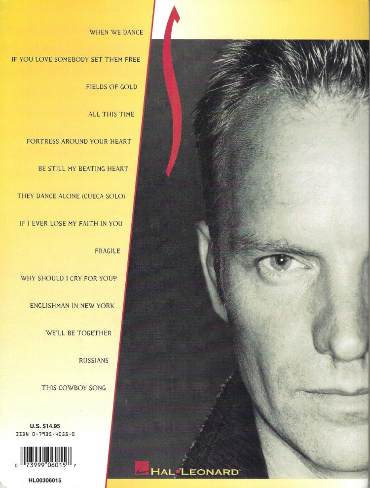 The Best Of Sting Fields Of Gold 1984-1994 PVG
