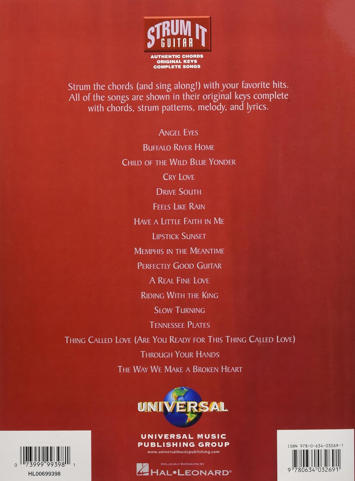 The John Hiatt Collection Strum It Guitar Tab