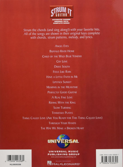 The John Hiatt Collection Strum It Guitar Tab
