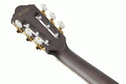 Ibanez TOD10N Tim Henson Signature Nylon String Electric Guitar in Transparent Black Flat