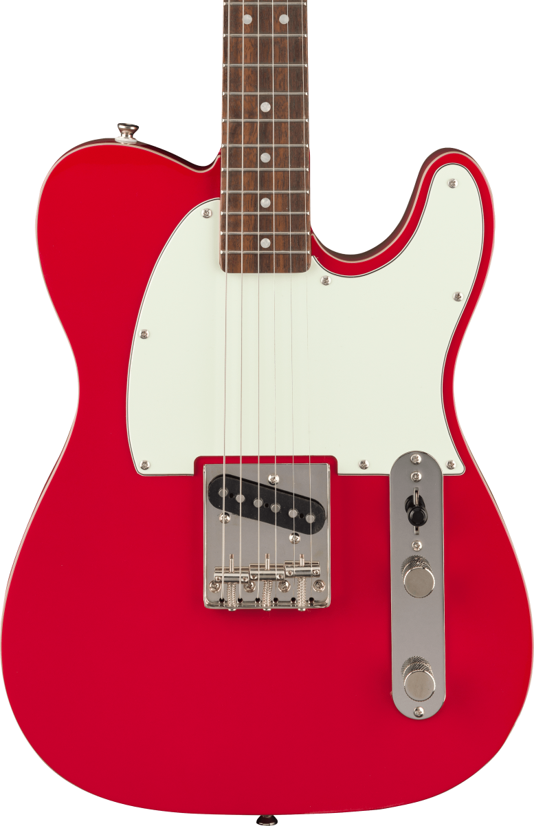 Squier FSR Classic Vibe '60s Custom Esquire, Laurel Fingerboard, Mint Pickguard in Dakota Red