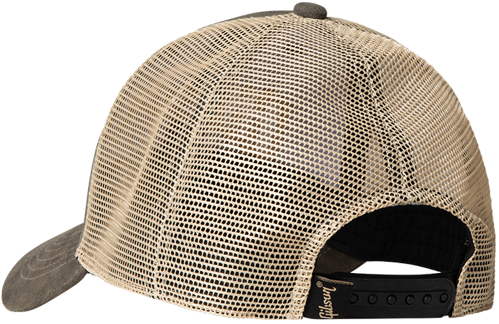 Gibson Logo Faded Denim Hat