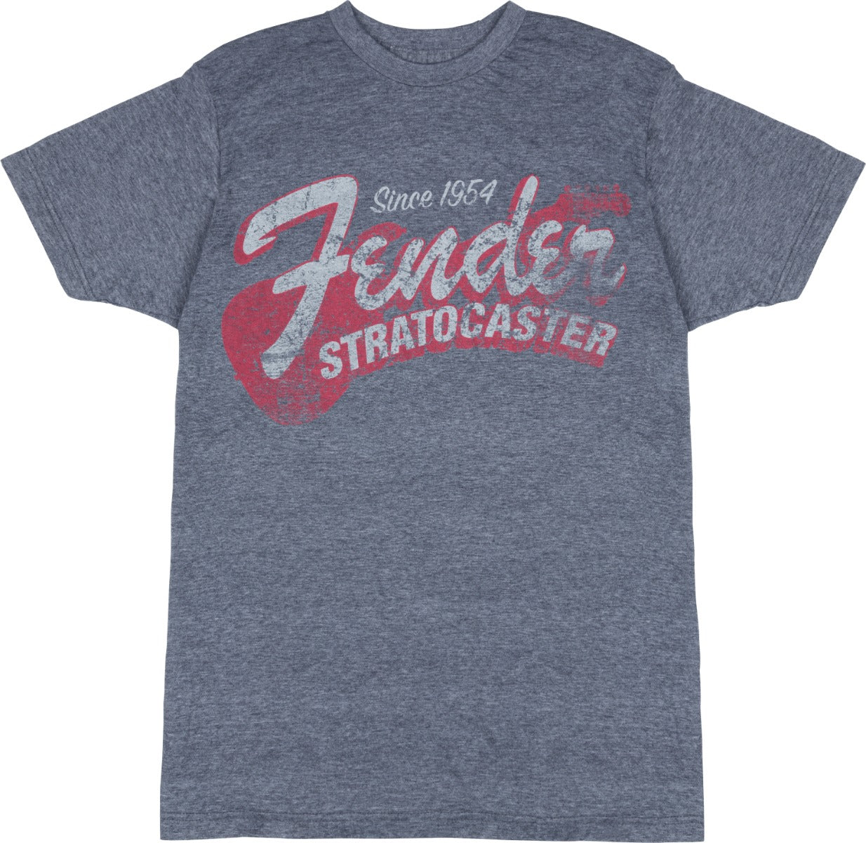 Fender Since 1954 Strat M Size T-Shirt in Blue Smoke