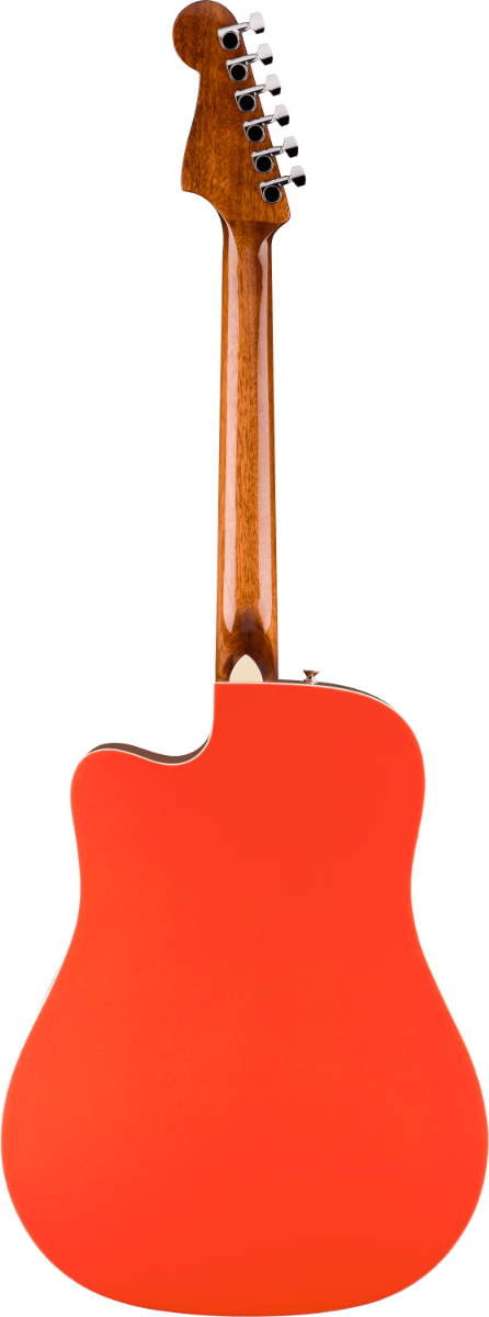 Fender California Standard Redondo CE Acoustic Guitar in Fiesta Red