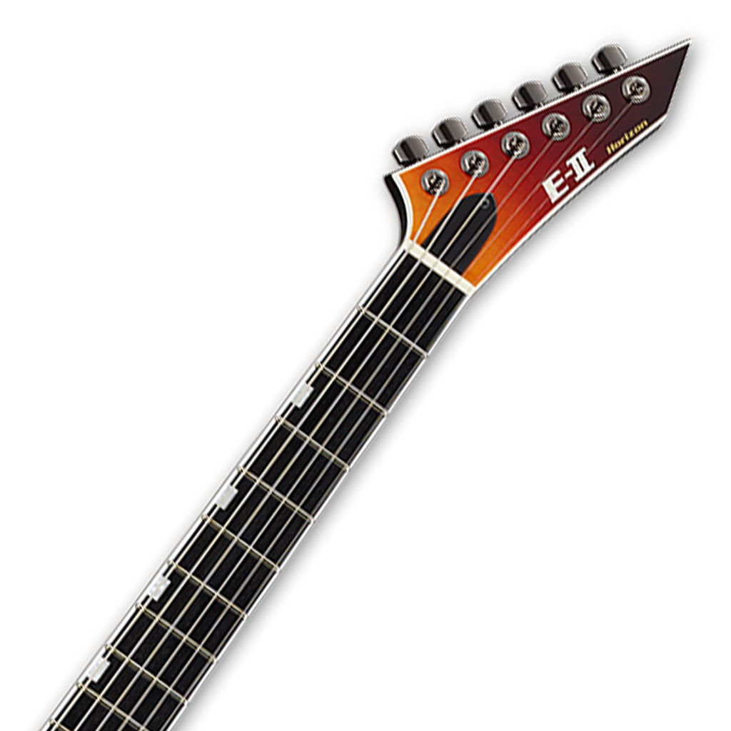 ESP E II Horizon NT II Electric Guitar in Tiger Eye Amber Fade