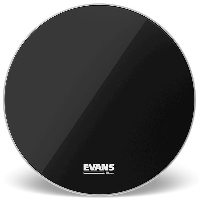 Evans EQ3 Resonant Black No Port 26" Bass Drum Head