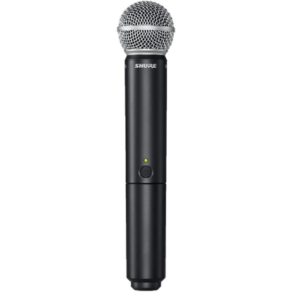 Shure 2 x BLX2SM58 Mic & BLX88 RX Auto Setup Dual Wireless Mic System 614-638MHz