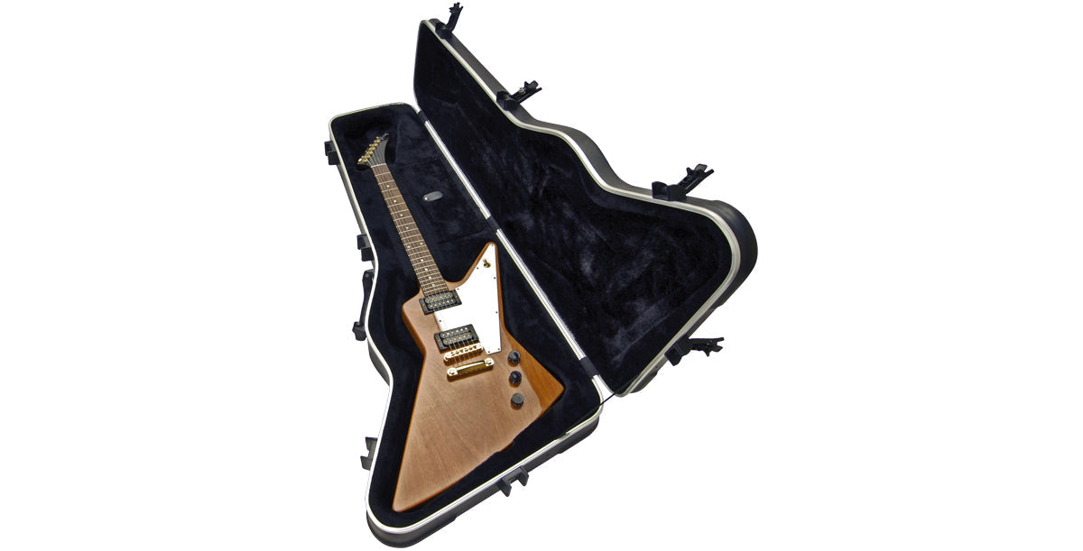 SKB 1SKB63 Explorer Firebird Type Hardshell Guitar Case
