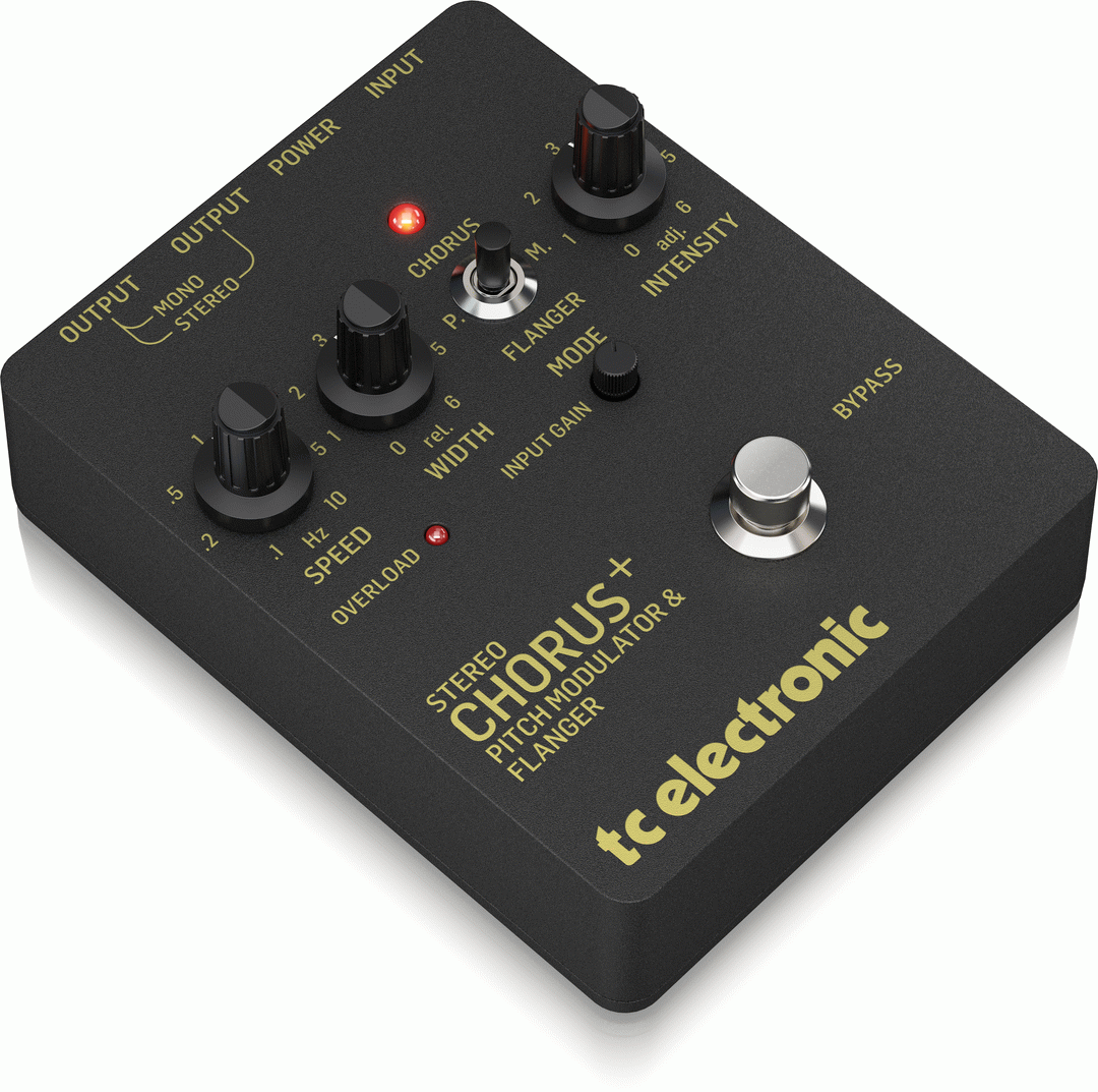 TC Electronic SCF Gold Stereo Chorus Flanger Pedal