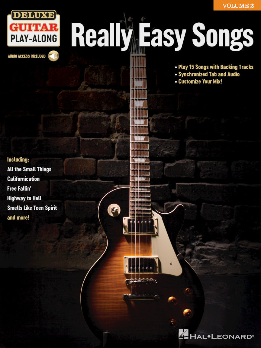 Really Easy Songs Deluxe Guitar Playalong Volume 2 BK/OLA