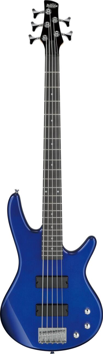 Ibanez GSR185 5 String Electric Bass Guitar in Jewel Blue