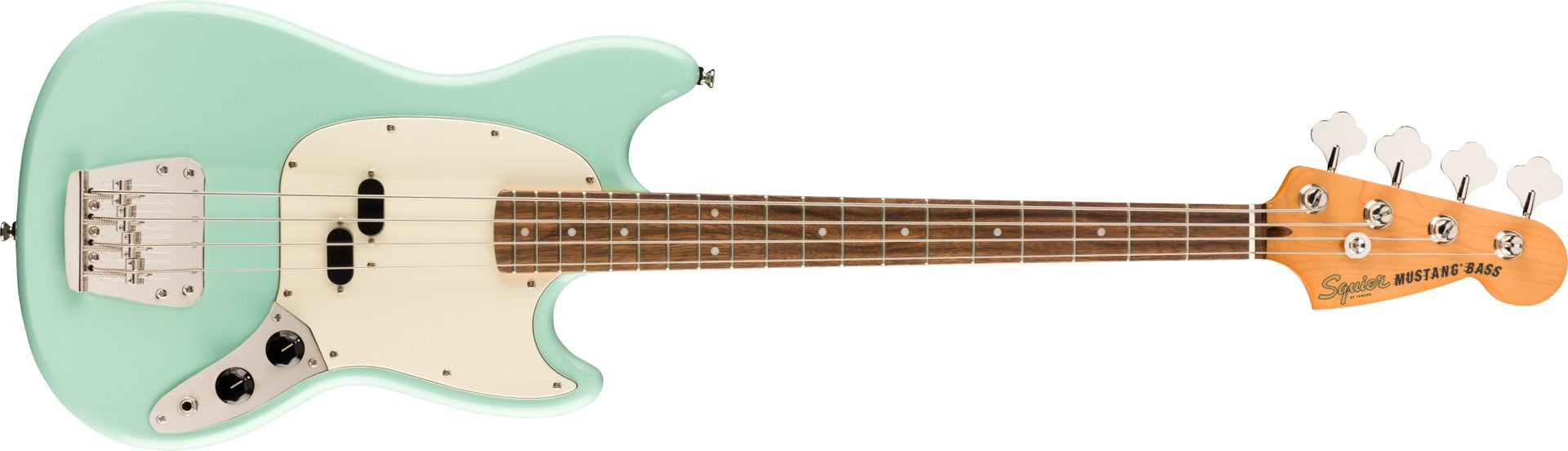 Squier Classic Vibe '60s Mustang Bass, Laurel Fingerboard in Surf Green