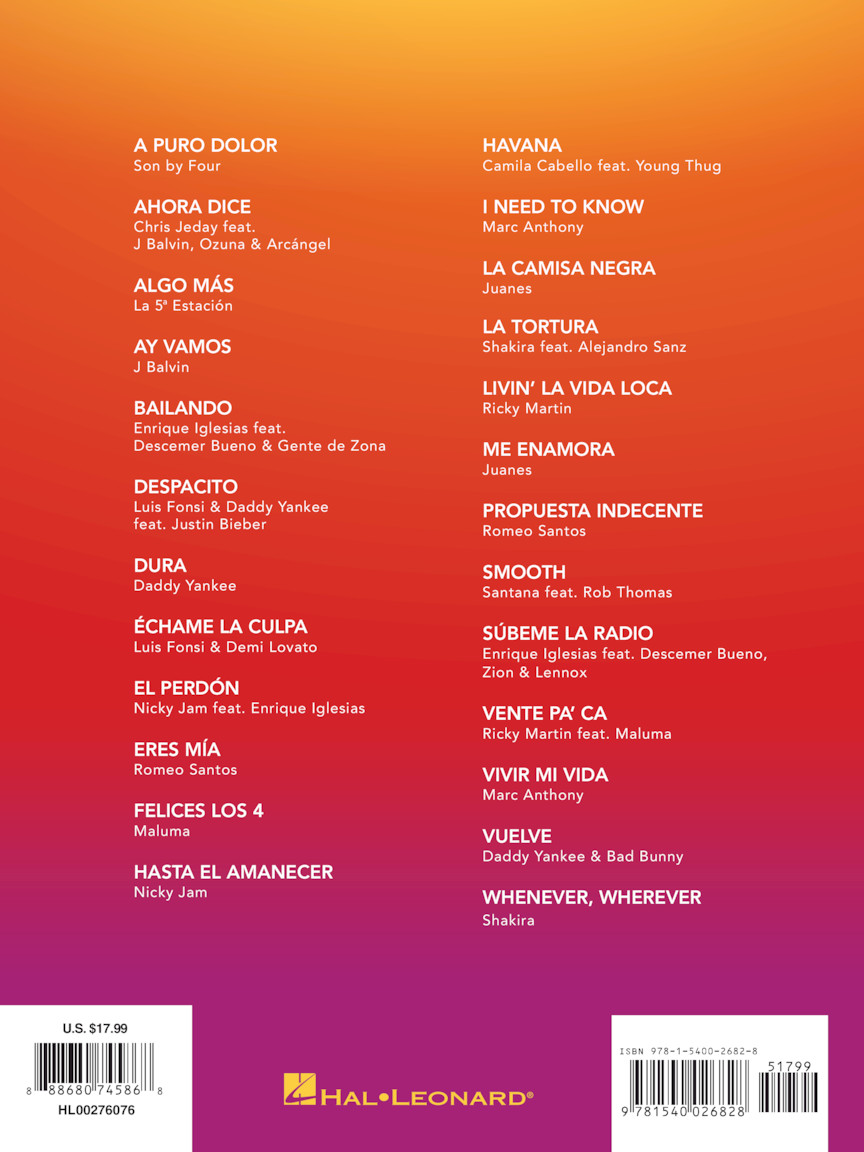 Latin Pop Hits 25 Sizzling Singles PVG