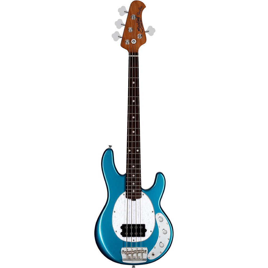 Sterling by Music Man StingRay 4 Short Scale Bass Guitar in Toluca Lake Blue