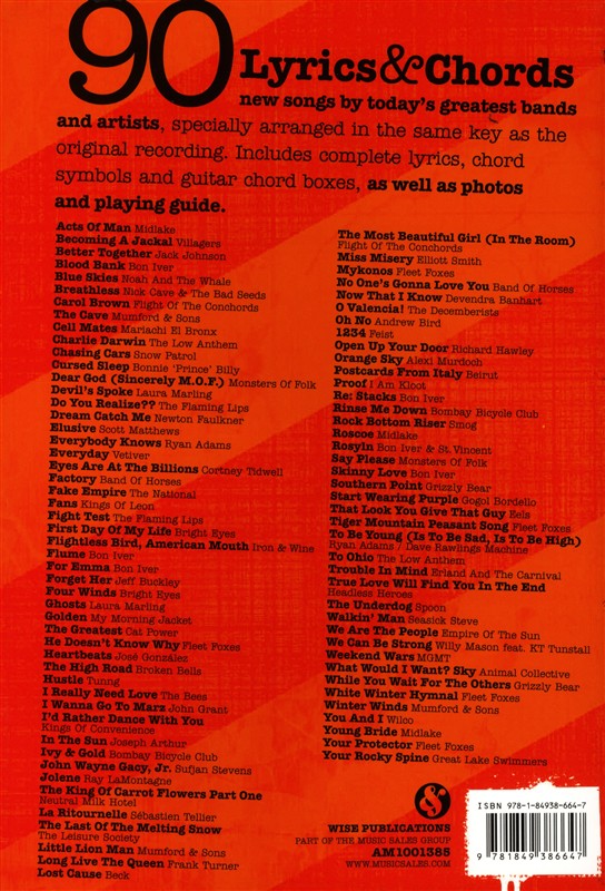 Lyrics & Chords 90 Acoustic Hits