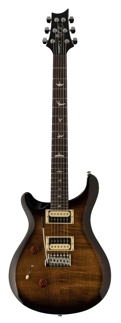 PRS SE Custom 24 Lefty Left handed in Black Gold Burst