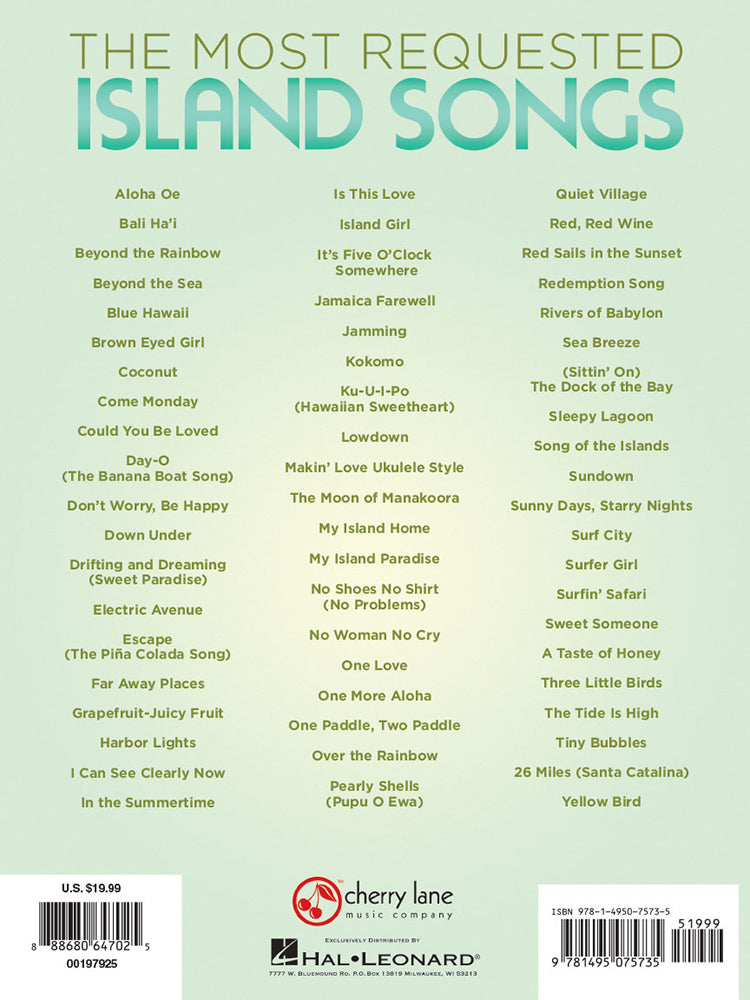 The Most Requested Island Songs PVG
