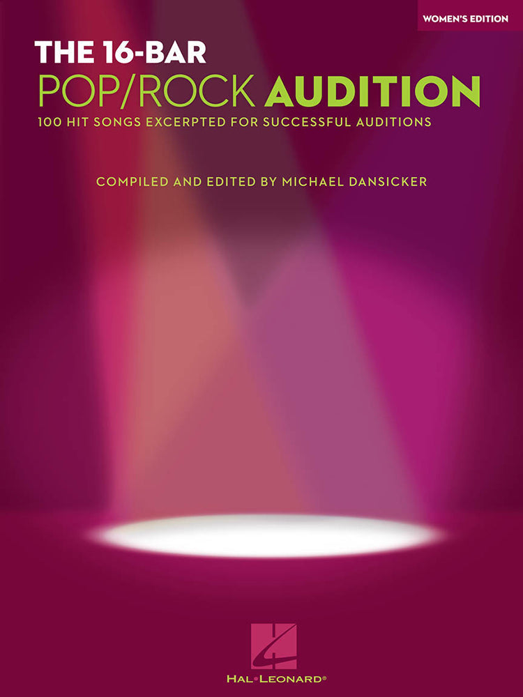 The 16 Bar Pop Rock Audition Women's Edition