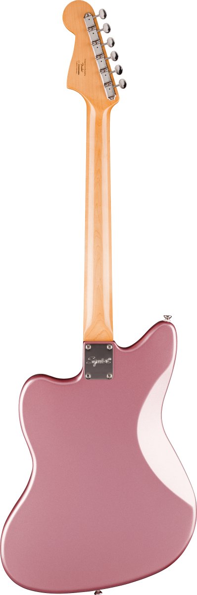 Squier FSR Classic Vibe '60s Jazzmaster, Laurel Fingerboard, Tortoiseshell Pickguard, Matching Headstock in Burgundy Mist Metallic
