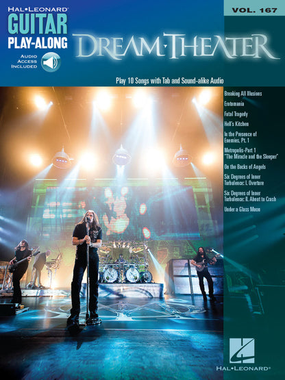 Dream Theater Guitar Play Along Volume 167 Bk/Ola