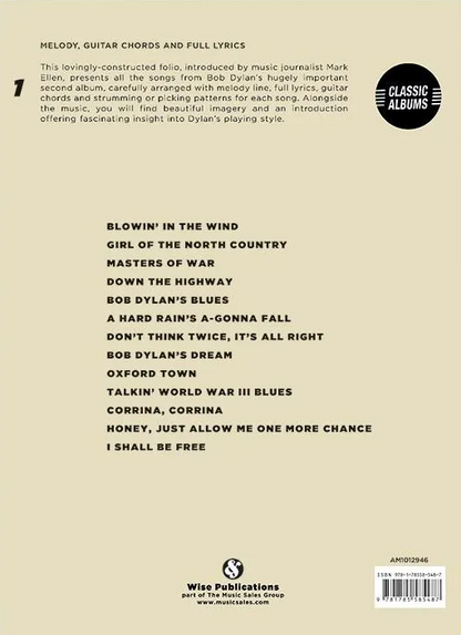 Bob Dylan The Freewheelin Guitar Tab