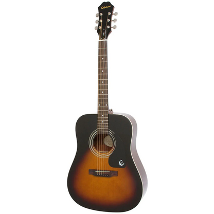 Epiphone DR100 Acoustic Guitar in Vintage Sunburst