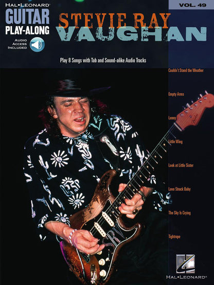 Stevie Ray Vaughan Guitar Playalong Volume 49 BK/OLA