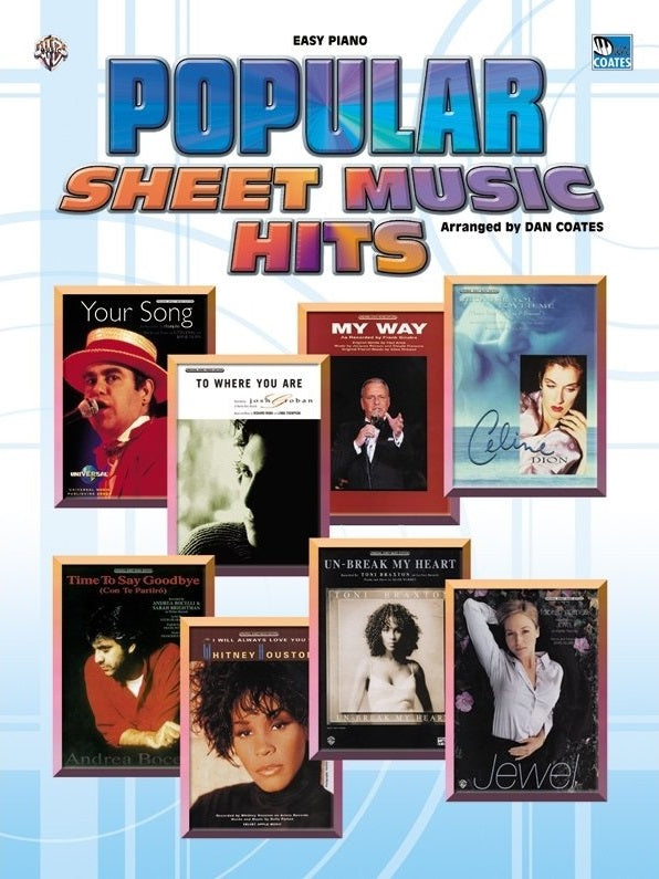 Popular Sheet Music Hits Easy Piano