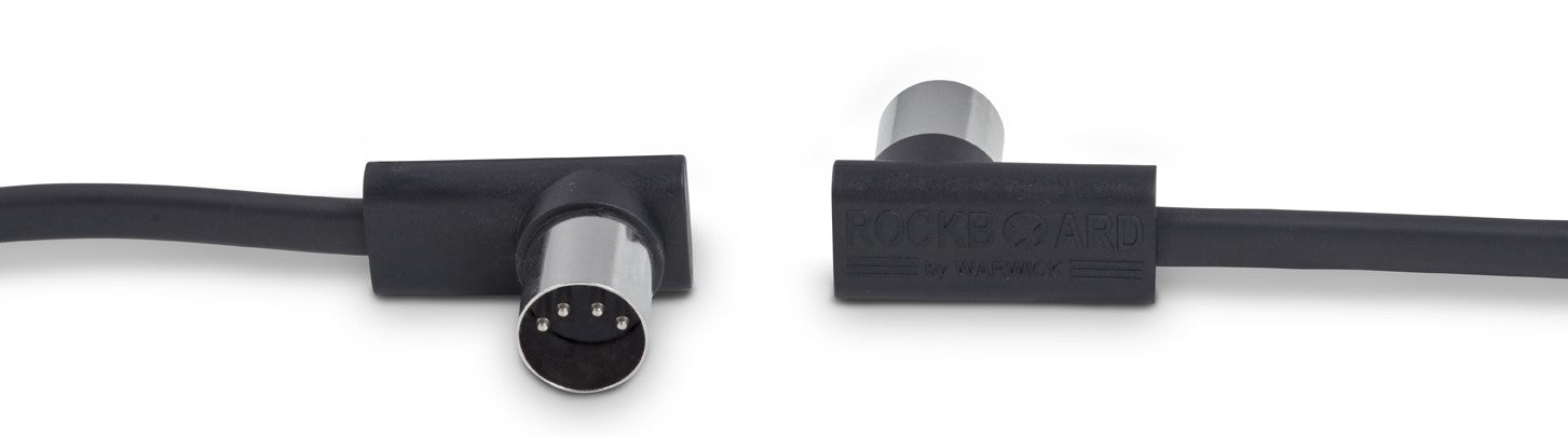 Warwick RockBoard Flat Patch Midi Cable 300cm in Black