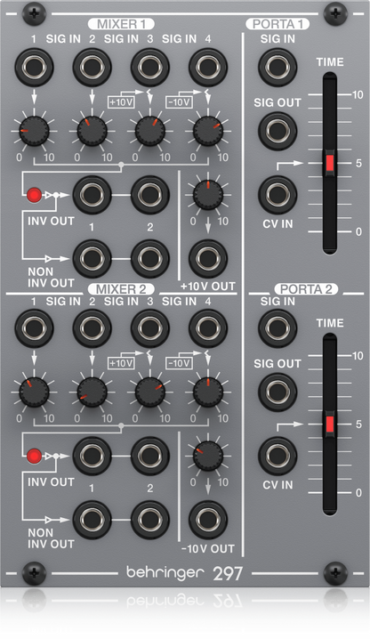 Behringer 297 Dual Portamento And CV Utilities Eurorack Module