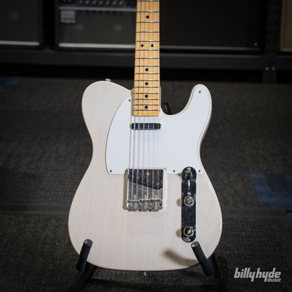 Fender Custom Shop Vintage Custom 1958 Top-Load Telecaster NOS Electric Guitar in Aged White Blonde