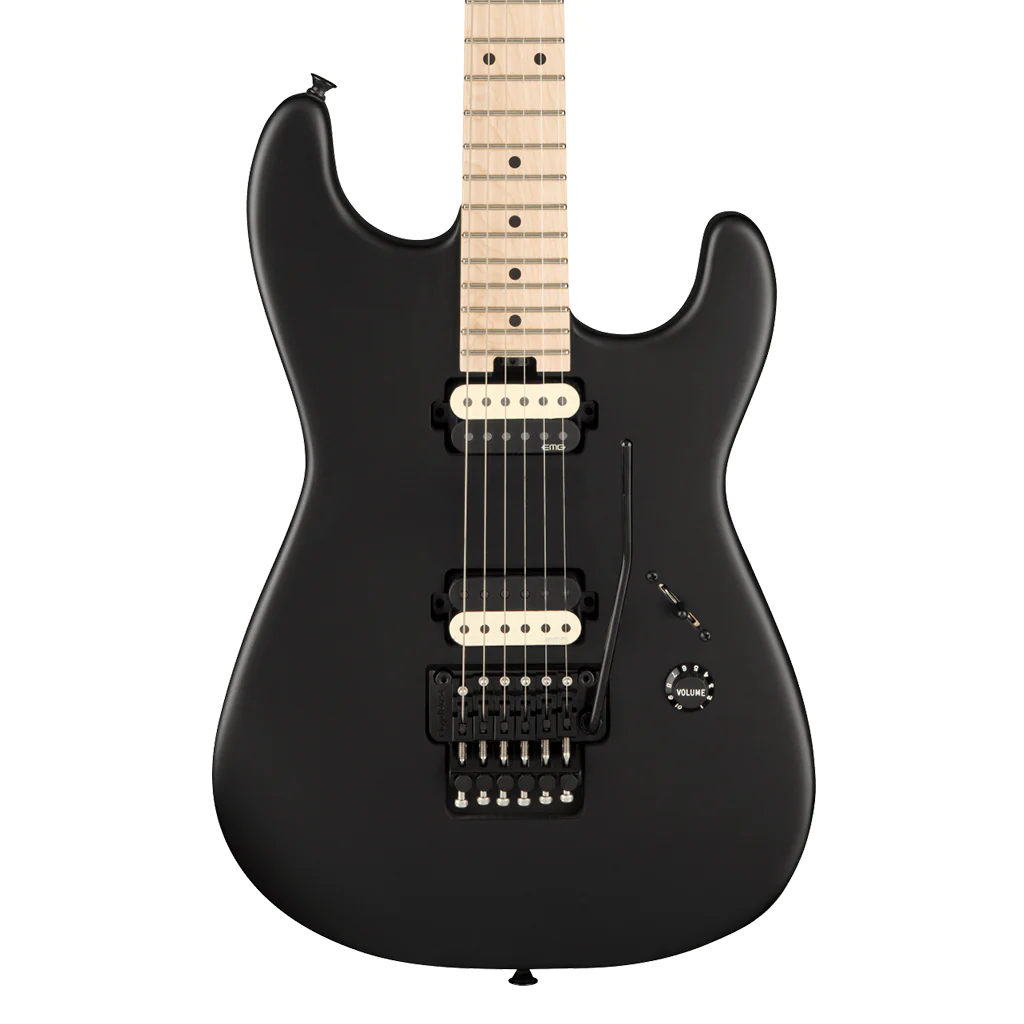 Charvel Jim Root Signature Pro Mod San Dimas Style 1 HH FR M in Satin Black