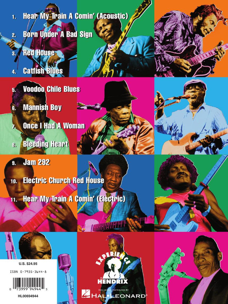 Jimi Hendrix Blues Recorded Version Guitar Tab