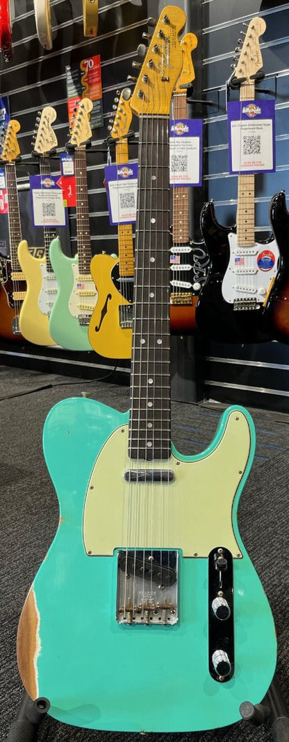 Fender Custom Shop 1964 Telecaster Relic in Sea Foam Green