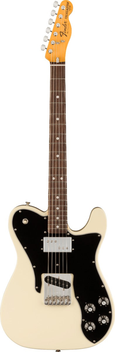 Fender American Vintage II 1977 Telecaster Custom, Rosewood Fingerboard in Olympic White