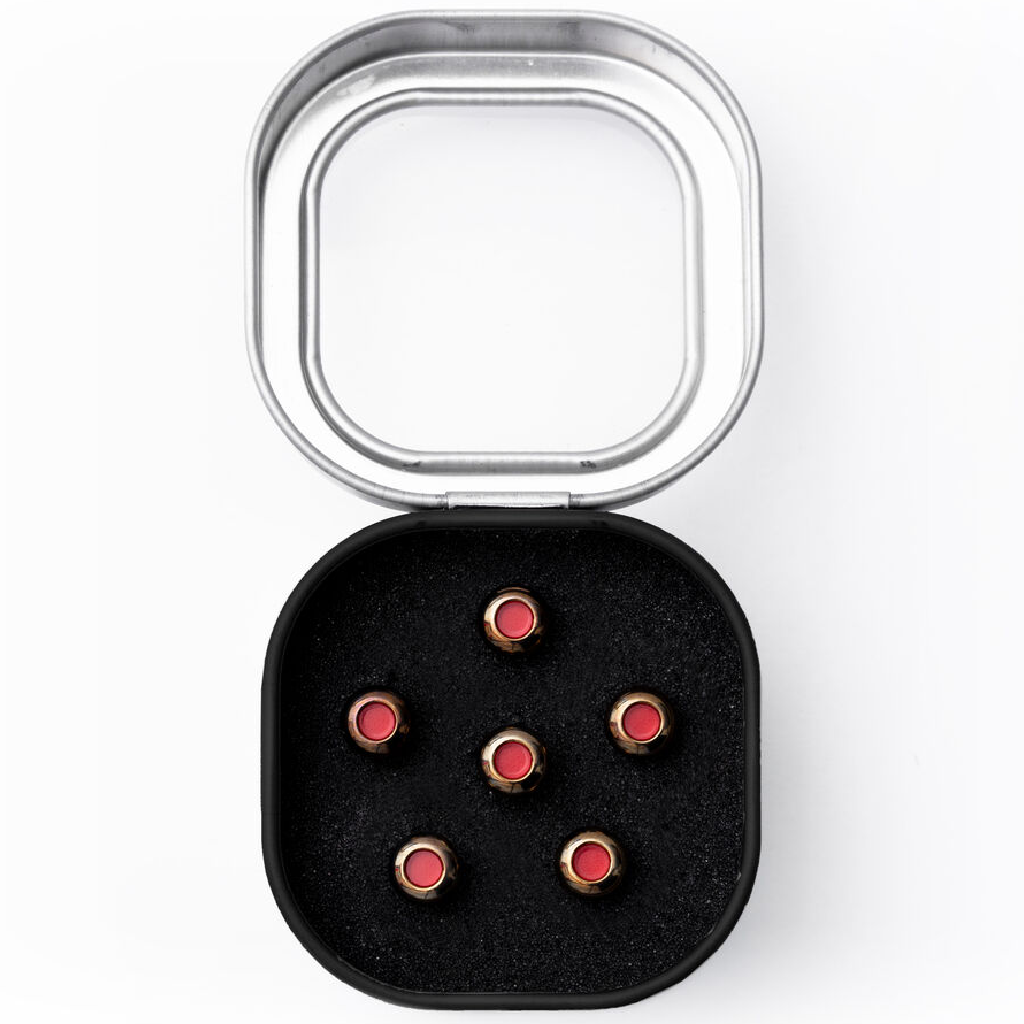 Martin Luxe Liquid Metal Bridge Pins in Gold